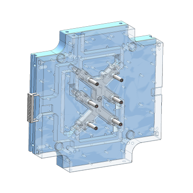 3D CAD Modell Heiße Seite