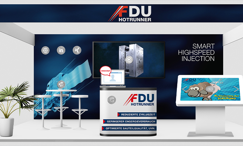 Messestand FDU am Technologietag Hein