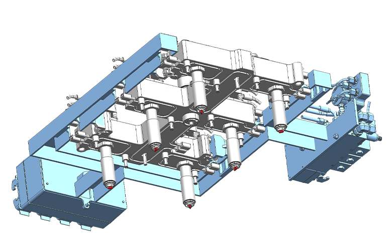 3D CAD Modell Plug and Start System